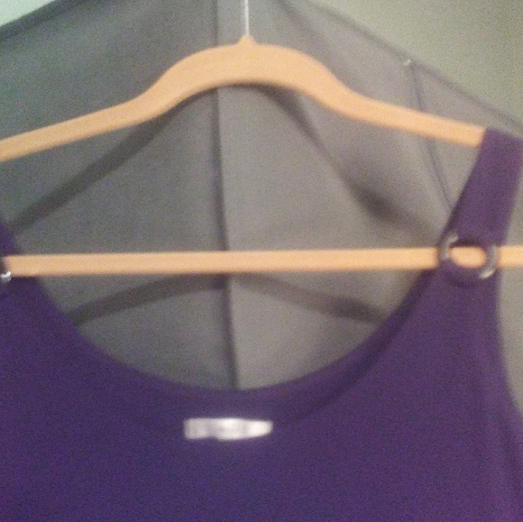 Black A-frame tank dress - Picture 3 of 4